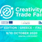 Creativity Trade Fair : il 9 e 10ottobre