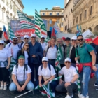  Folta delegazione della Fistel Cisl Puglia in mobilitazione