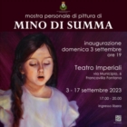 FRANCAVILLA FONTANA : MOSTRA OPERE MINO DI SUMMA 