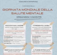  4 INCONTRI SULLA SALUTE MENTALE, AD OTTOBRE, NEL COMUNE DI CISTERNINO 