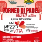 Brindisi, tutto pronto per il Torneo di Padel di beneficenza