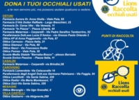  �Raccolta Occhiali Usati� organizzata dai Lions Club Ostuni Citt� Bianca ed Ostuni Host 