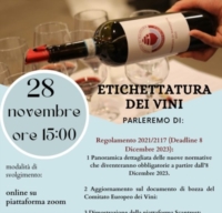PRIMITIVO DI MANDURIA : WEBINAR SU NUOVA NORMATIVA