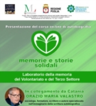  AL VIA UN CORSO DI SCRITTURA AUTOBIOGRAFICA PER VOLONTARI E OPERATORI DEL TERZO SETTORE