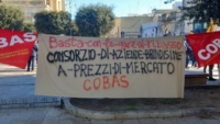 BRINDISI : COBAS : SIT IN E INCONTRO CON IL PREFETTO