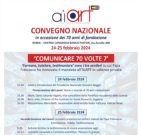 AIART: 'COMUNICARE 70 VOLTE 7' , CONVEGNO NAZIONALE A ROMA