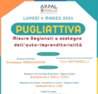  “PUGLIATTIVA: Misure Regionali a sostegno dell’auto-imprenditorialità”