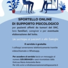  Associazione “Mattia Passante”, al via “Psiconcologia online”
