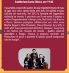  SABATO 6 APRILE QUINTO APPUNTAMENTO DI MUSICA FELIX 2024