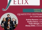  SABATO 6 APRILE QUINTO APPUNTAMENTO DI MUSICA FELIX 2024