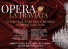 Il Sicilia Classica Festival adotta l'Orchestra Filarmonica Pugliese e il Coro Lirico di Lecce