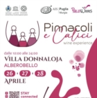 ALBEROBELLO : OGGI  L’INAUGURAZIONE DI PINNACOLI E CALICI: FINO A DOMENICA