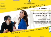 FRANCAVILLA FONTANA : Stagione A.Gi.Mus, sul palco il duo Canocchi-Call�