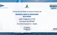 DOMANI LA PRESENTAZIONE DELLA REGATA INTERNAZIONALE BRINDISI-CORFU
