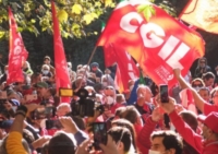 BRINDISI :  Movimento 5 Stelle aderisce alla manifestazione della CGIL