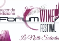 SAN PANCRAZIO SALENTINO : FORUM WINE FESTIVAL 