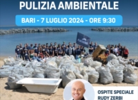 BARI: DOMENICA RUDY ZERBI E PLASTIC FREE RIPULISCONO PANE E POMODORO