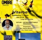 OSTUNI : UN'INSOSPETTABILE PRESENZA SBARCA A VITERBO