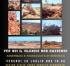 BRINDISI : DOMANI  passeggiata di denuncia tra gli olivi monumentali di Serranova