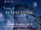 CAROVIGNO : "Luna al telescopio"
