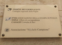  L'ORDINE DEI GIORNALISTI DELLA PUGLIA CAMBIA SEDE