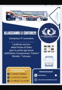 BRINDISI : DOMENICA FARA' TAPPA IL PULLMAN AZZURRO