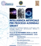 LECCE :  INTELLIGENZA ARTIFICIALE PER PROCESSI AZIENDALI SMART