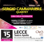 LECCE : TEATRO APOLLO : SERGIO CAMMARIERE