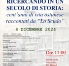 OSTUNI : CATALOGATI GLI ARTICOLI DI 103 ANNI DE "LO SCUDO"