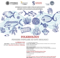 LECCE : FOLKBIOLOGY : WORKSHOP