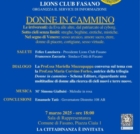 FASANO : LIONS CLUB : DONNE IN CAMMINO