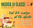 FOGGIA : MUSICA DI CLASSE TERZA EDIZIONE