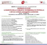 OSTUNI :  NASCE LA COMUNIT� PATRIMONIALE DI PETROLLA 