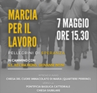 BRINDISI :  MARCIA PER IL LAVORO :  7 MAGGIO 2025