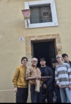 BRINDISI : AZIONE STUDENTESCA : SOLIDARIETA' DOPO ATTO VIOLENTO