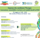 LECCE : LE IMPRESE CHE CAMBIANO L'EUROPA