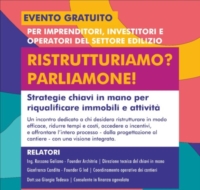 BRINDISI : CONFCOMMERCIO : RISTRUTTURIAMO ? PARLIAMONE !