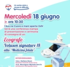 LECCE : VITO FAZZI : DONAZIONE ECOGRAFO