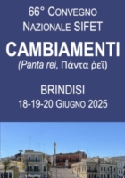 BRINDISI :  “CAMBIAMENTI -(Panta rei - Πάντα ῥεῖ )