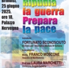 BRINDISI : RIPUDIA LA GUERRA, PREPARA LA PACE