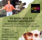 BRINDISI : BOZZANO : IN  RICORDO DI MAURO MANIGLIO