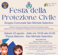 SAN MICHELE SALENTINO : FESTA PROTEZIONE CIVILE
