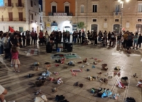 FASANO : IL RUMORE DI GAZA : SUCCESSO DI PARTECIPAZIONE