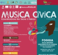 FOGGIA : MUSICA CIVICA CAMBIA LOCATION