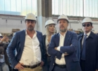 BRINDISI :  IL MINISTRO SALVINI IN VISITA ALLA PROGRESSO E LAVORO