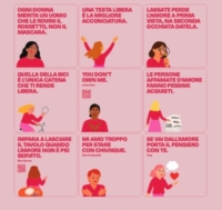 BRINDISI : LE PAROLE CONTANO : SENSIBILIZZAZIONE CONTRO LA VIOLENZA SULLE DONNE