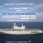 La Portaerei Cavour ospita "Un Calice Per Un Sorriso".