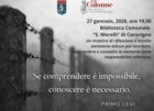 CAROVIGNO : GIORNATA DELLA MEMORIA : INCONTRO DI RIFLESSIONE
