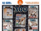 BRINDISI : SUPPORTERS MAGAZINE COMPIE 300 NUMERI