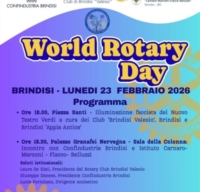 BRINDISI : WORLD ROTARY DAY